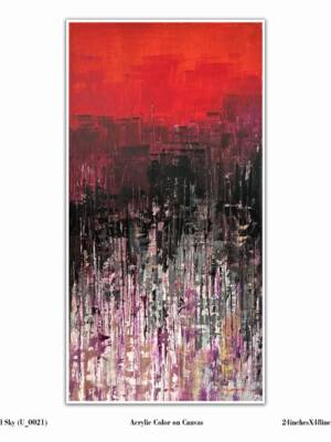 Avinash Pise, Red Sky, 2024